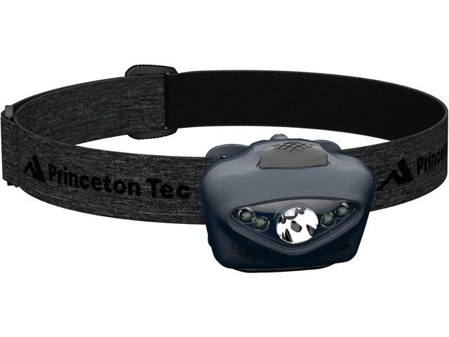 Princeton Tec Vizz LED Headlamp 550 Lumen Dimmable White and Red LEDs, IPX7 Waterproof Rating, Dual Beam Modes Runs on 3 AAA, Lightweight and Rugged
