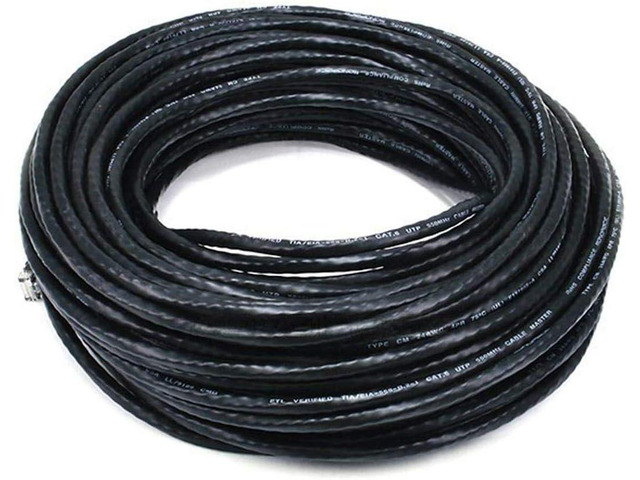 iMBAPrice - Cat5e Molded Network Patch Cable (100 Feet, Black)