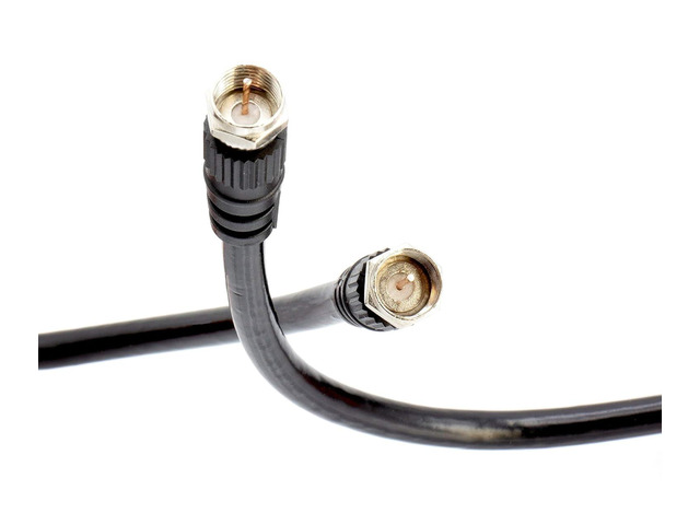 THE CIMPLE CO 75 FT RG6 Coaxial Cable with Male F-Type Connectors - Indoor/Outdoor Coax for Cable TV, Satellite, Antennas - 75 Ohm, 75 Feet (22...