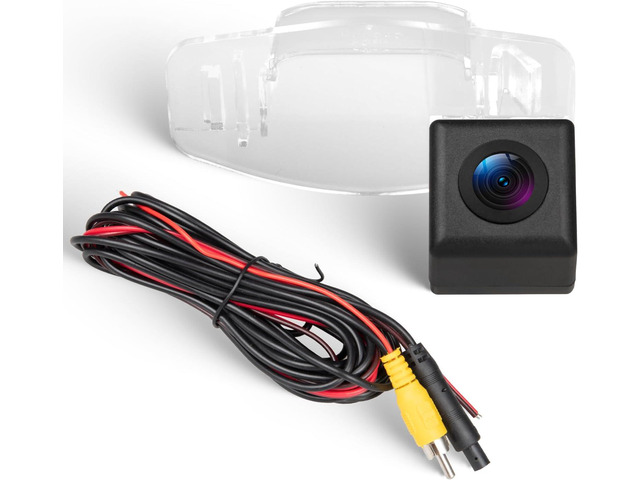 EWAY Backup Camera for Select Honda Accord Civic, for Acura MDX RL TL TSX ILX, Reverse Camera with Factory Style Rear License Plate Light Housing -...