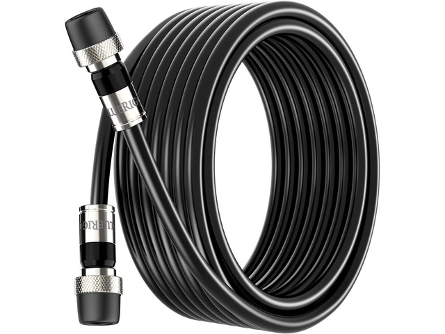 BlueRigger RG6 Coaxial Cable, 75FT (Weatherproof Rubber Boot, Direct Burial, 75 Ohm, Indoor Outdoor) - Digital Coax Cord for HDTV, CATV, TV...