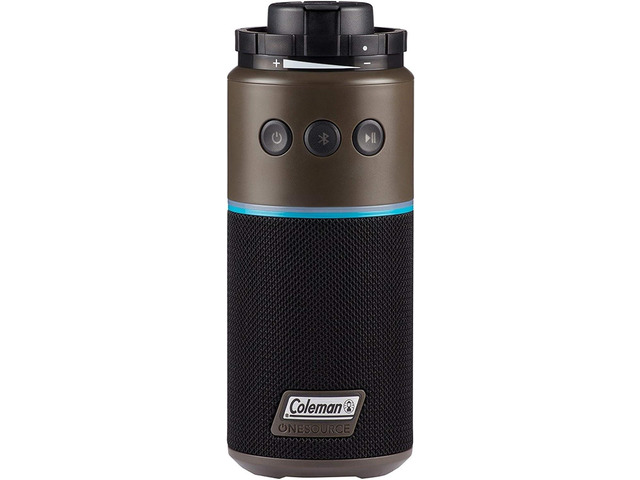 Coleman OneSource Rechargeable Outdoor Camping Gear: Camp Shower, Cordless Vacuum, Fan, Speaker, & Air Pump Options with Included Rechargeable Battery