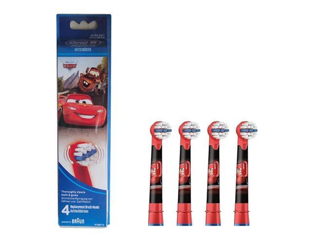 Oral-B Kids Cars Replacament Brush Heads (4 Counts)