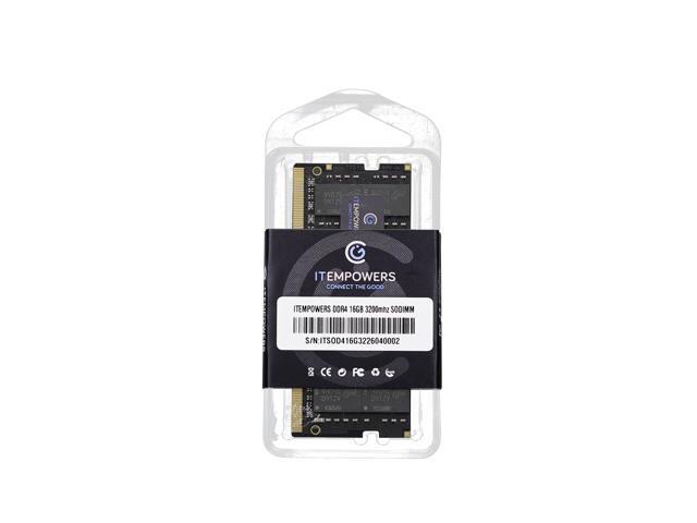 ITEMPOWERS 16GB DDR4 3200MHz Laptop Memory RAM, 260-Pin SO-DIMM, PC4-25600, 1.2V, Non-ECC Unbuffered Notebook Memory Upgrade