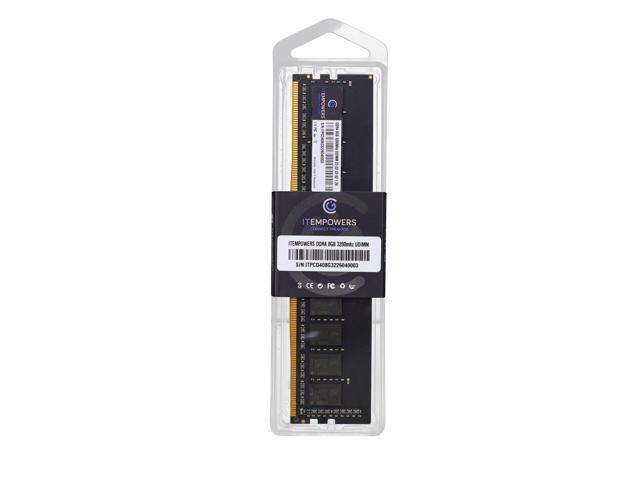 ITEMPOWERS 8GB DDR4 RAM 3200MHz Desktop Memory Module, 288-Pin PC4-25600 CL22 UDIMM