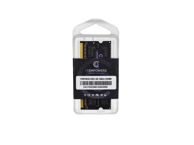 ITEMPOWERS 8GB DDR3L 1600MHz SO-DIMM Laptop RAM, PC3L-12800, 204-Pin, 1.35V Notebook Memory Upgrade Module