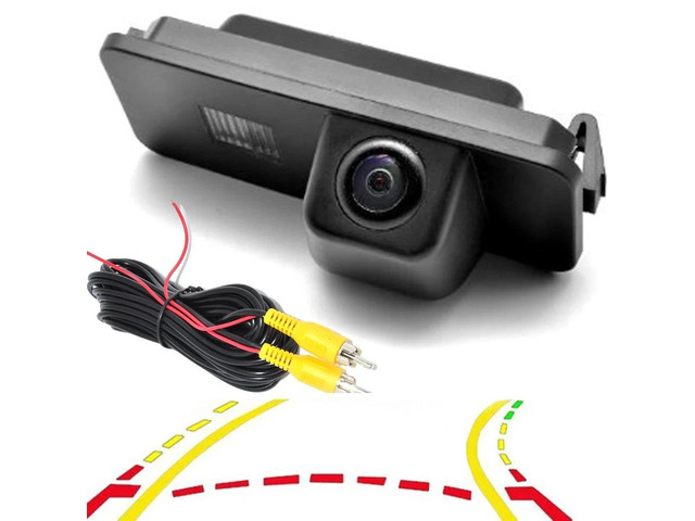 CCD Dynamic Trajectory Tracks Rearview Camera For VW GOLF V 5 SCIROCCO EOS LUPO PASSAT CC POLO(2 cage) PHAETON BEETLE SEAT