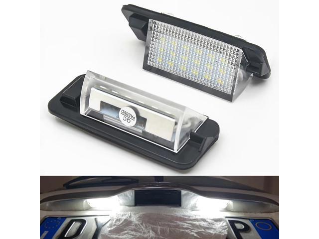 2pcs 18 LED Number License Plate Light Lamp 63261387047 For BMW E36 3 Series 318i 320i M3 1992 1993 1994 1995 1996 1997 1998