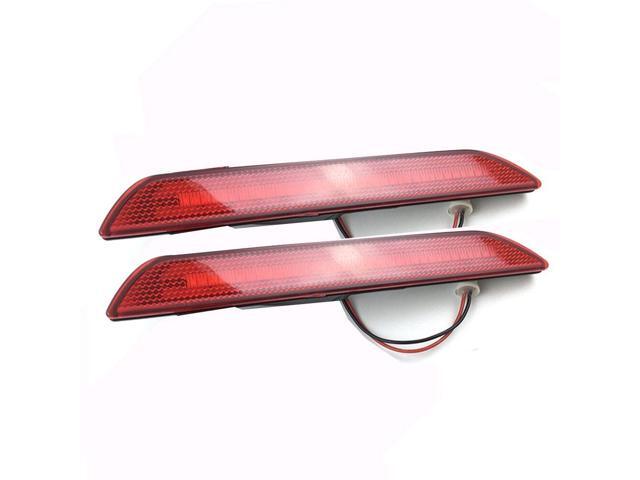 Rear Side Marker Reflector Lights Bumper Signal Light For Ford Mustang 2015-2018