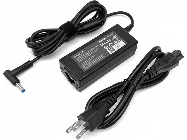 45W 19.5V 2.31A for HP Laptop Charger Blue Tip, HP Pavilion x360 11 13 15, Zbook 14u G4 G5 15u 15 G3, 15-f111dx 15-f211wm 15-f233wm 15-f278nr...