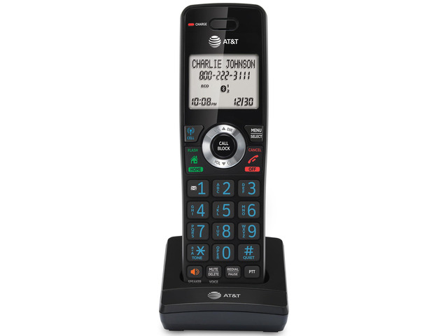DLP70090 Expansion Cordless Handset ONLY Compatible ONLY with DLP73290, DLP73390, DLP73490, DLP73590 Base Systems Long Range DECT 6.0, Bluetooth...