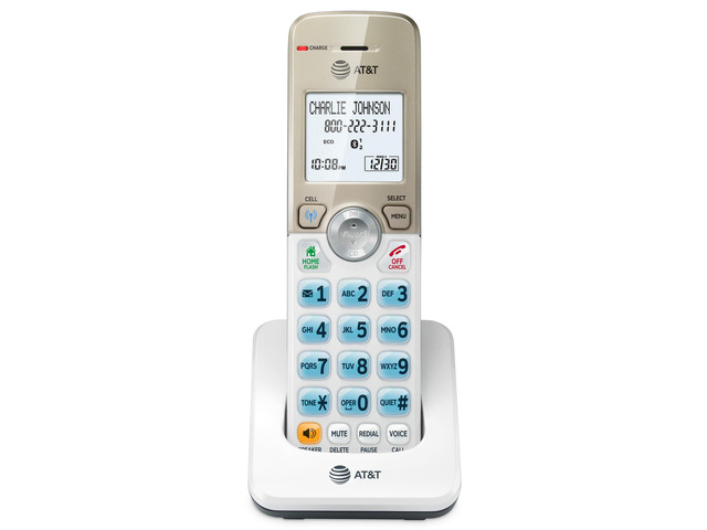 DL70019 Additional Handset for DL72x19 Series Cordless Phone - Bluetooth Connect to Cell, Smart Call Blocker, 1.8' Backlit Display, Big Buttons,...