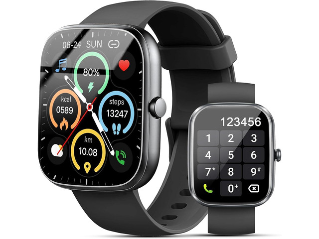 Smart Watch for Men Women (Answer/Make Call), 2026 New 1.91' HD SmartWatch, Fitness Watch with 120+ Sport Modes, IP68 Waterproof, Pedometer, Heart...