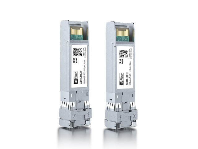 H!Fiber 10G Single Mode SFP+ LC Module, 10GBase-LR Fiber Transceiver for Cisco SFP-10G-LR, Meraki MA-SFP-10GB-LR, Ubiquiti UniFi UF-SM-10G,...