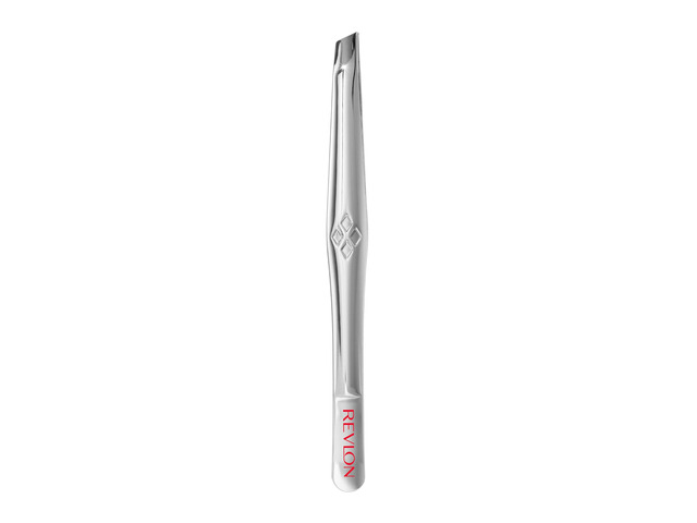 Slant Tip Tweezer, Silver, 1 Count High precision multipurpose slant tweezers with comfortable grip for easy hair removal. Made of stainless steel.