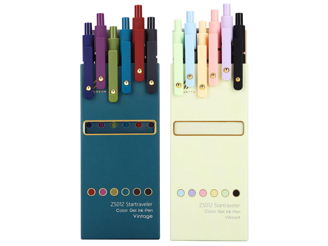 Colored Gel Pens Set,0.5mm Retractable Quick Dry Colorful Ink Pens Fine Point Smooth Writing Pens for Nurses and Teachers,Aesthetic Desk...