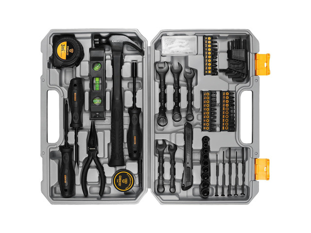 Tool Kit Set Box Home Repair Tools Basic Hand Toolbox Sets 148Piece
