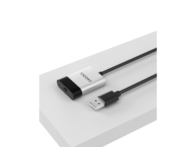 CHOOCL USB Bluetooth Adapter,aptX HD Bluetooth Receiver for Car Audio Compatible with Infiniti, Honda,Toyota,Lexus,Volvo,Ford. Displays song info,...