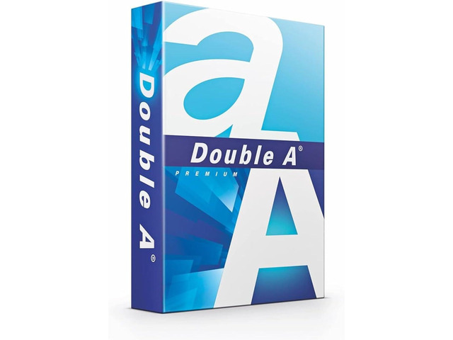 Double A Printing Paper A4 - 500 Sheets - 80GSM- Dimensions 8.3' x 11.7' - White