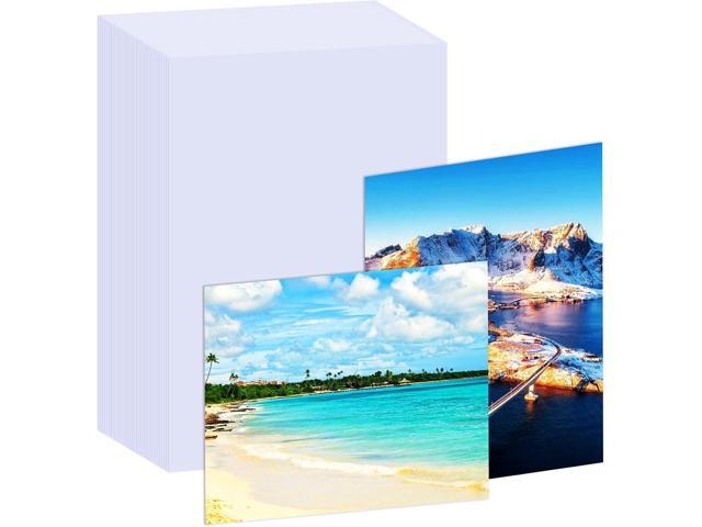 100 Sheets Photo Paper, 4' x 6' Premium Glossy Photo Paper Picture Paper 180 gsm Printer Brochure Paper Glossy, Office Supplies, 1st Birthday Photo.