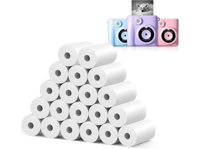 20 Rolls MIARALA Instant Print Kids Camera Paper Roll Refill, HD Print Paper Refill for Most Kids Instant Camera, Compatible with.