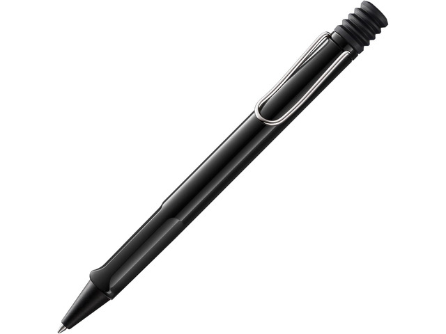Lamy safari black - Ballpoint Pen with ergonomic grip & line width M - for pleasant long writing - made of robust ASA plastic including large...
