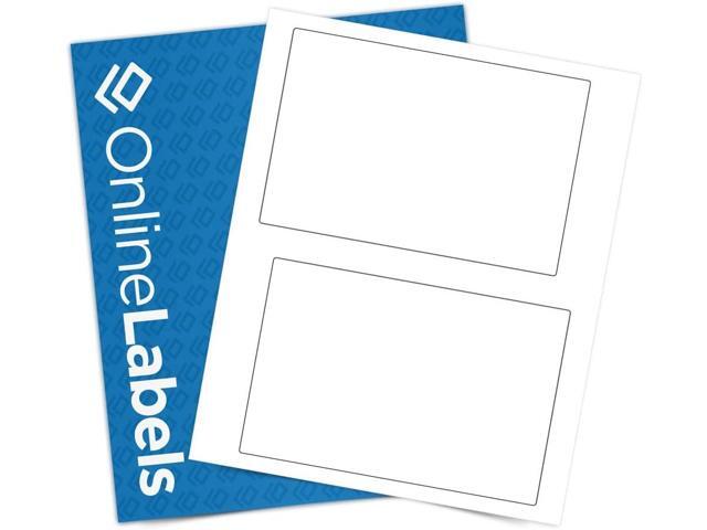 Online Labels 6.78 x 4.75 Shipping Labels- Compatible with USPS Click-N-Ship - Pack of 200 Labels, 100 Sheets - Inkjet/Laser Printer