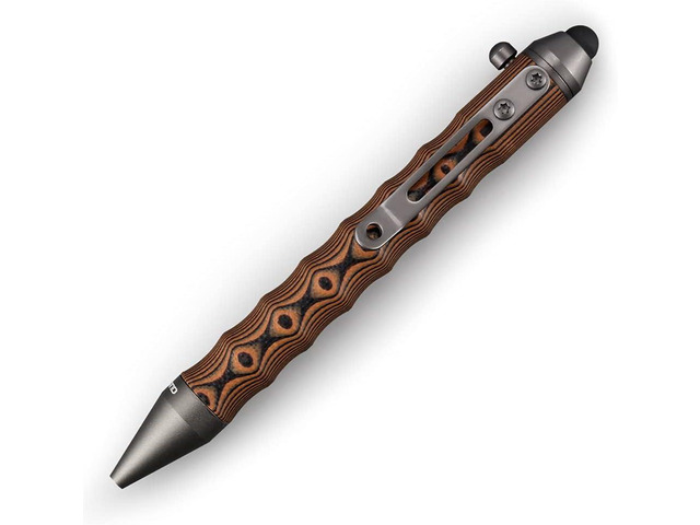 Cool Hand 4.5'' Bolt Action Pens, EDC Ballpoint Ink Refillable, Stylus for Touch Screen, Ergonomic Grip, Hold in Texture with Finger Grooves