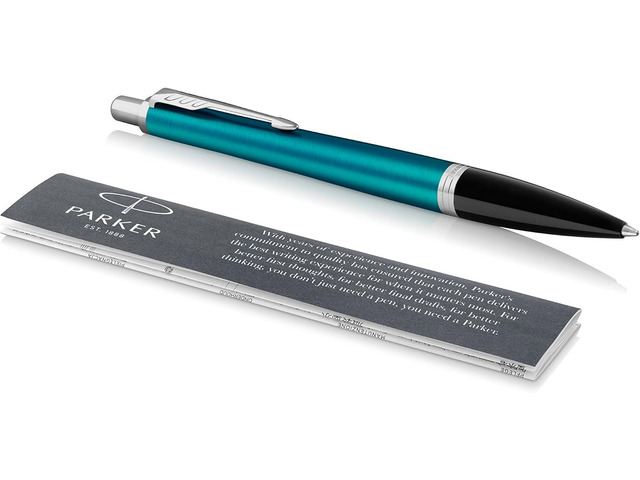 Parker Urban Ballpoint Pen, Vibrant Blue with Medium Point Black Ink Refill, Gift Box (1975428)