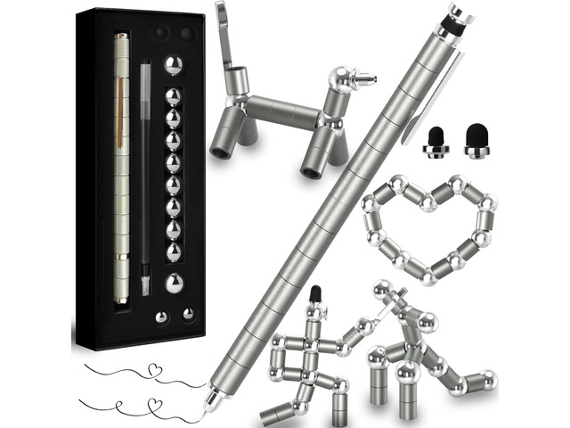 Fidget Gel Pen Teens Boys Gift Ideas - Graduation Gift for Him for High School & College Graduates, Cool Birthday Gifts for Son Grandson Nephew,...