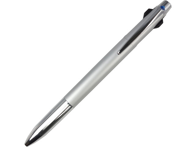 Mitsubishi Pencil SXE3300007.26 Jetstream Prime Tri-Color Ballpoint Pen, 0.7, Silver