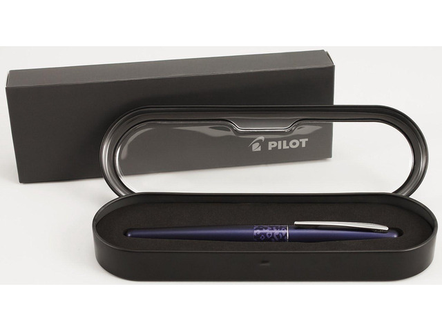 PILOT MR Animal Collection Fountain Pen in Gift Box, Matte Plum Barrel with Leopard Accent, Fine Point Stainless Steel Nib, Refillable Black Ink...