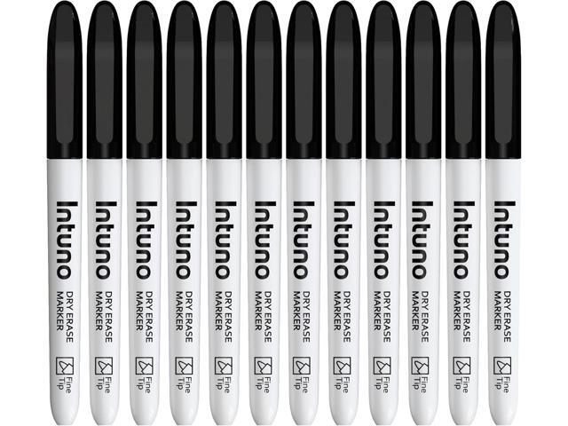 Dry Erase Markers, 108 Count Black, Fine tip, Low-Odor, Perfect for Office, Teaching, Meeting, Presentation, Classroom, Home