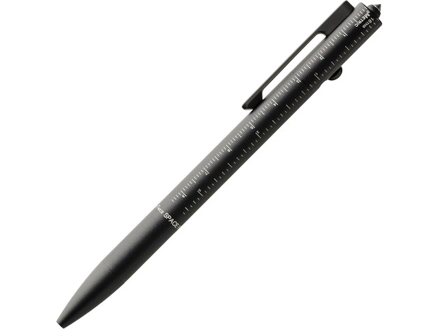 Fisher Space Pen Measure Twice Tactical Pen, Bolt Action, Standard and Metric Scales Ruler, Glass Breaker Tip, Writes Upside Down and in Extreme...
