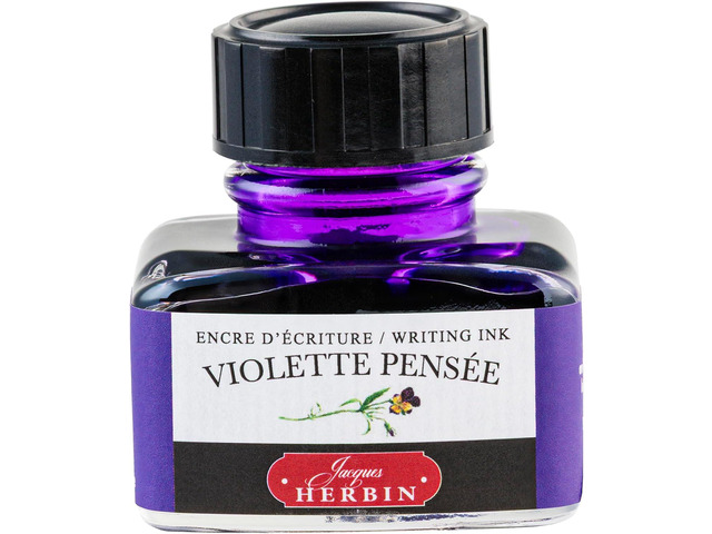 J. Herbin Fountn Pen Ink 30Ml Violette Pensee