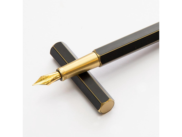 YSTUDIO Stunning Classic Revolve Fountain Pen, Schmidt Gilded Nib, Best Pen Gift Set for Men & Women, Professional, Executive Office, Nice...