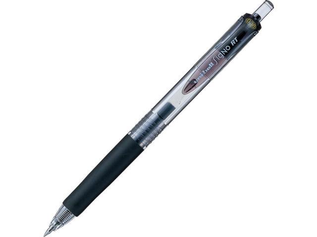 Mitsubishi Pencil UMN103.24 Gel Ballpoint Pen Signo RT 0.38 Black 10 Pens