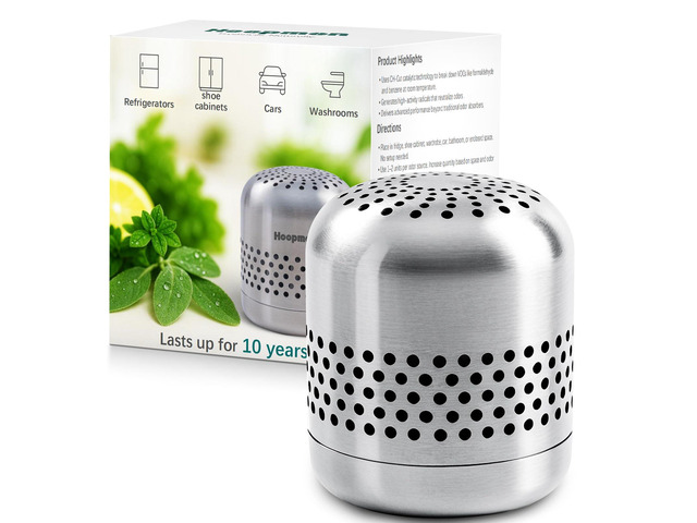 Fridge Deodorizer, Up to 10 Years, Refrigerator Odor Eliminator More Effective Than Baking Soda and Charcoal Bags; Long-Lasting Odor Control for...