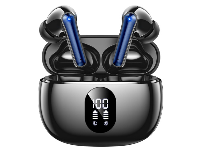 Wireless Earbuds, Hi-Fi Deep Bass Ear Buds, 48H Playtime In-Ear Headphones