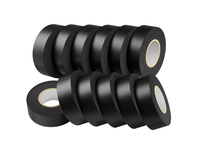 0.75' x66ft 12 Pack Electrical Tape, Waterproof Flame Retardant 12-Pack. Rated 600V. Premium PVC material ensures Strong Adhesion. UV, moisture,...