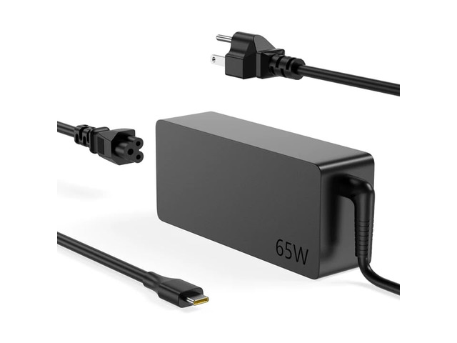 65W USB Type C Charger Compatible with LenovoThinkPad/Chromebook/Yoga, Compatible with Lenovo ThinkPad T14 T16 E15 E14 T480 T490 Yoga 7i C930 C940...