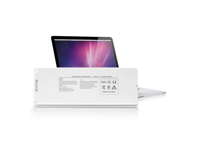 60Wh A1185 Laptop Battery for Apple MacBook 13' A1181 MA561 MA561FE/A MA561G/A MA561J/A MA254 MA255 MB402 MA566 MA699 MA700 MB061 MB062 (Mid/Late...