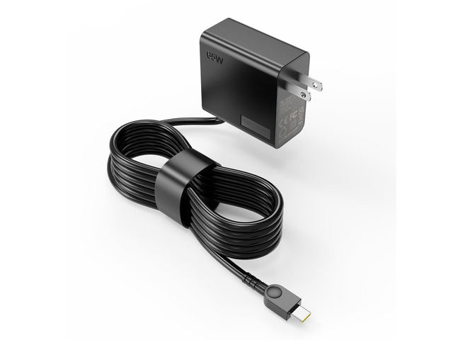 New Slim 65W USB Type C AC Charger for Lenovo Thinkpad Yoga Chromebook IdeaPad Laptop Power Supply Adapter Cord