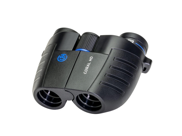 TSO Coral 10x25 Compact Binoculars with Eye Relief for Adults and Kids, Lightweight Rainproof Porro Prism Binoculars for Bird Watching, Hiking,...