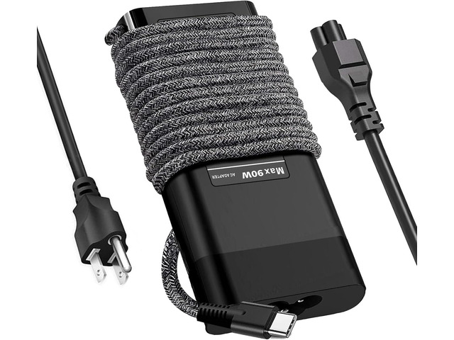 New Slim 65W USB C HP Laptop Charger for HP Spectre X360,Envy,Elitebook,Chromebook,Elite x2,ProBook,Type C Power Cord AC Adapter USB C Laptop Charger