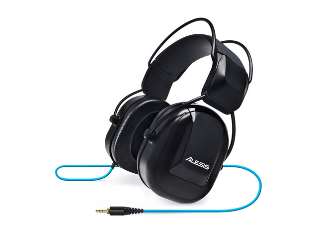 DRP100 - Audio-Isolation Electronic Drums Headphones for Monitoring, Practice or Stage Use with 1/4' Adapter and Protective Bag