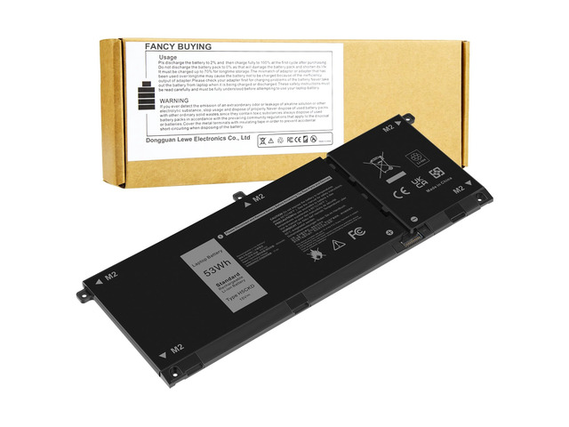53Wh JK6Y6 H5CKD Battery for Dell Vostro 5300 5301 5401 5501 5502 5402 Latitude 3410 3510 Inspiron 5300 5401 5408 5409 5501 5502 5508 5509 5400...