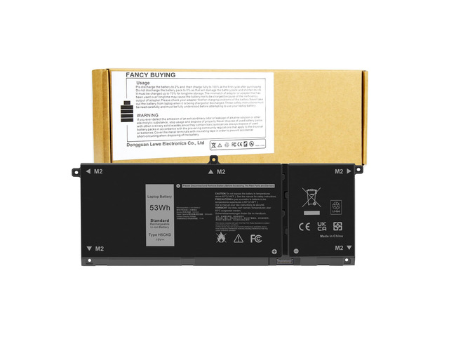 53Wh H5CKD Battery for Dell Vostro 5300 5301 5401 5501 5402 Latitude 3410 3510 Inspiron 5300 5401 5408 5409 5501 5508 5400 5406 5509 7405 7300 7500...