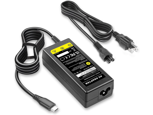 Universal Chromebook Charger 65W USB-C Charger Type C Port Adapter, for Thinkpad/Yoga, Dell, Chromebook 3100, Latitude 5420, Acer, Google Series...