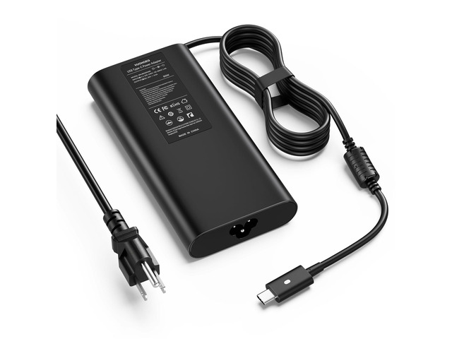 90W USB C Laptop Charger Compatible with Dell XPS 13 9365/9360/ 9370/7390/ 9300/9310/ 9320; Latitude 5400/5410/ 7300/7310/ 7400/7410; Inspiron...
